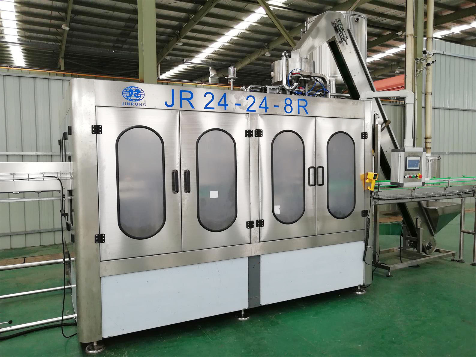 24頭熱灌裝飲料生產(chǎn)線 24頭熱灌裝飲料生產(chǎn)線